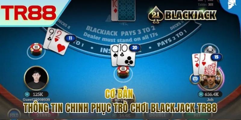 Blackjack TR88 luôn là lựa chọn đặt cược đầy hấp dẫn